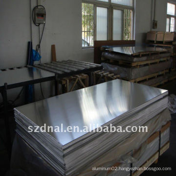 6063 t6 aluminium plate/sheet for airplane made in China